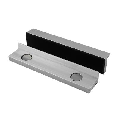 Alu. beskyttelsesbakker 100 mm gummi med neodymium magneter